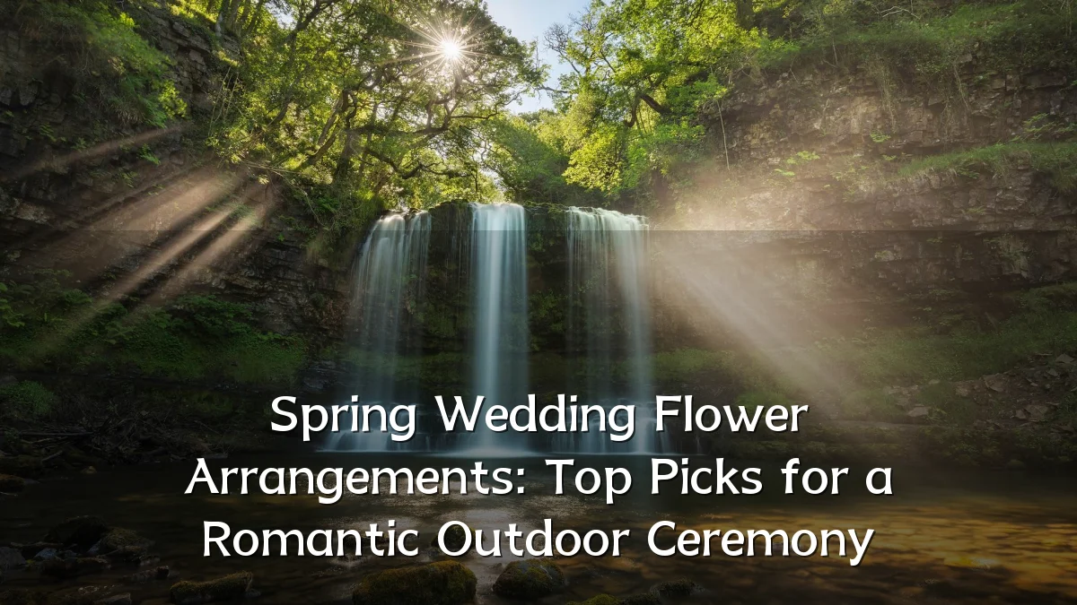 Spring Wedding Flower Arrangements: Top Picks for a Romantic Outdoor Ceremony
