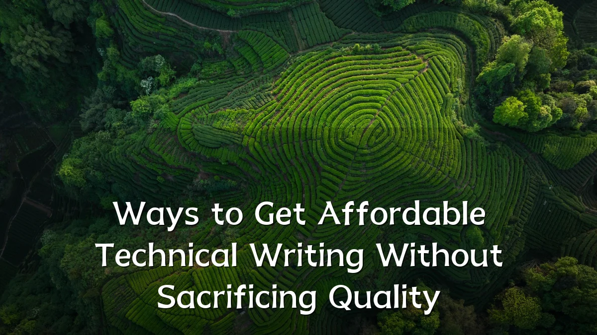 Ways to Get Affordable Technical Writing Without Sacrificing Quality