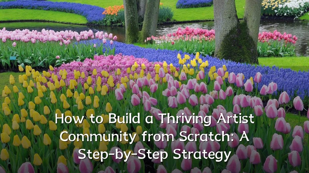 How to Build a Thriving Artist Community from Scratch: A Step-by-Step Strategy