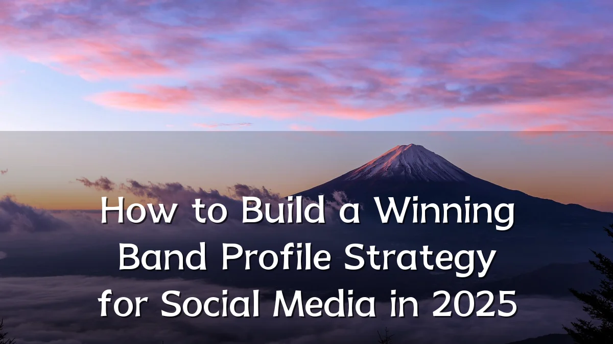 How to Build a Winning Band Profile Strategy for Social Media in 2025