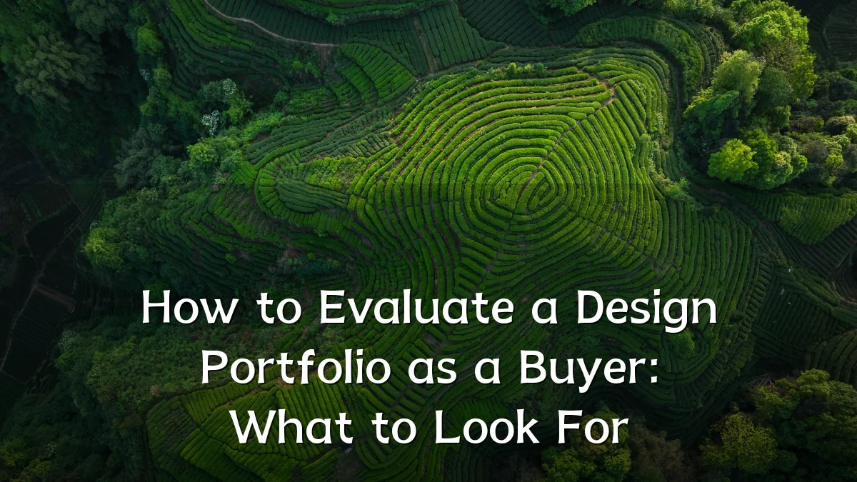 How to Evaluate a Design Portfolio as a Buyer: What to Look For