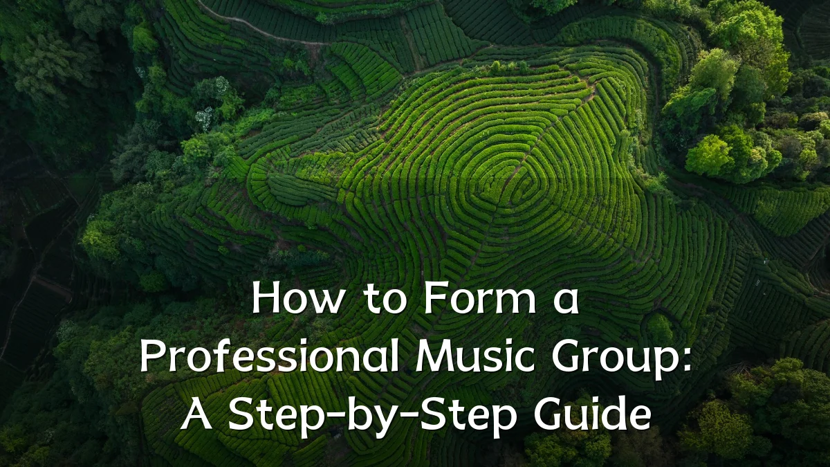 How to Form a Professional Music Group: A Step-by-Step Guide