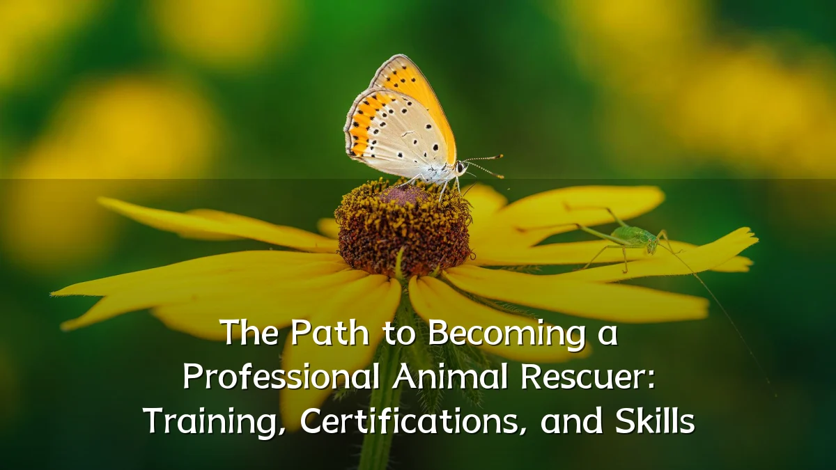 The Path to Becoming a Professional Animal Rescuer: Training, Certifications, and Skills
