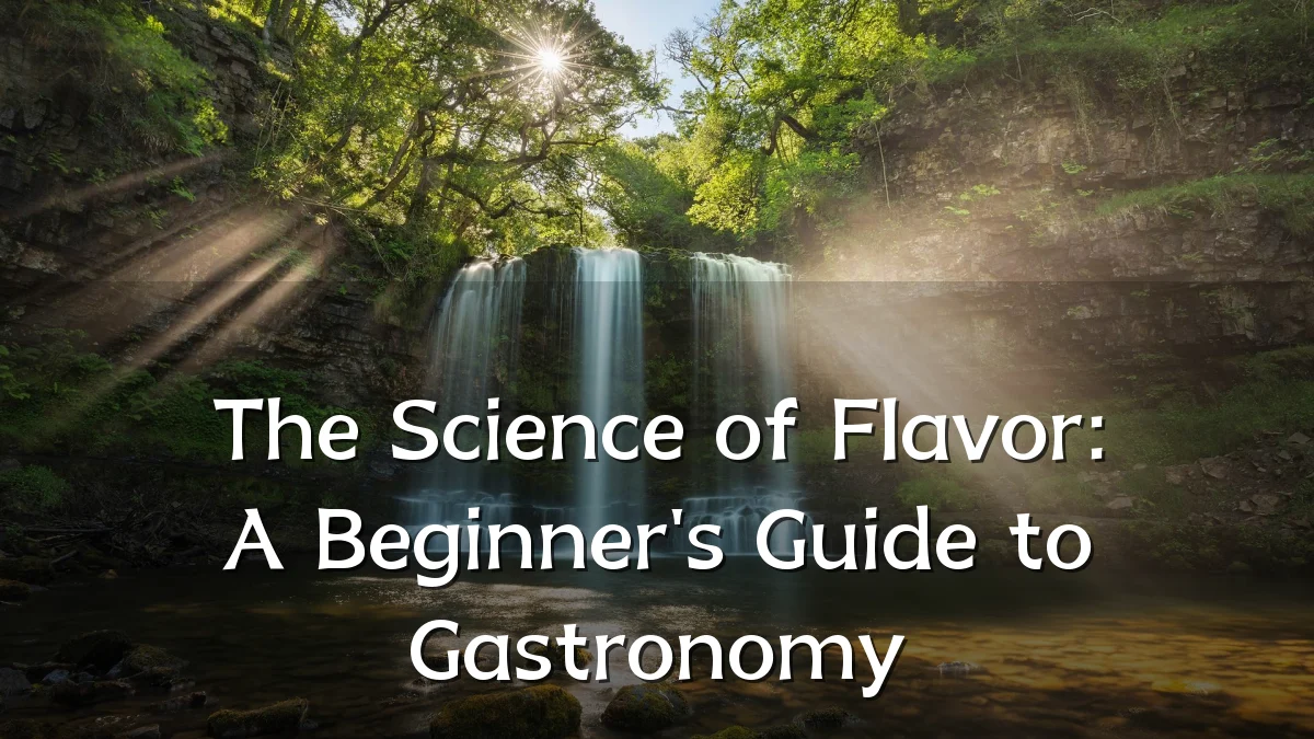 The Science of Flavor: A Beginner's Guide to Gastronomy