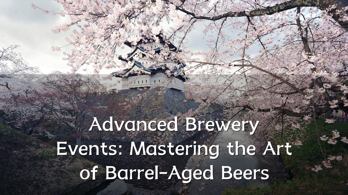Advanced Brewery Events: Mastering the Art of Barrel-Aged Beers