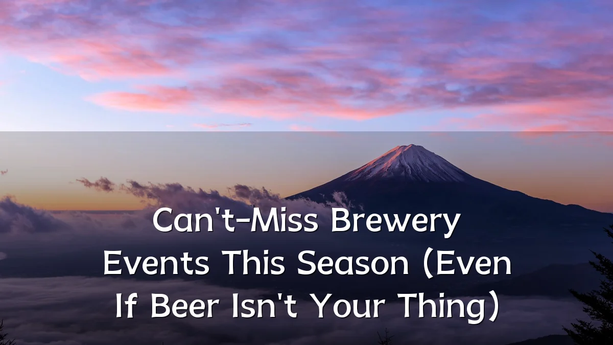 Can't-Miss Brewery Events This Season (Even If Beer Isn't Your Thing)
